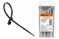 TDM Хомут нейлоновый с монтажным отверстием 4,3х200мм черн (10!) (уп.100шт, цена за уп.) SQ0515-0506