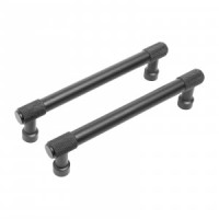 Ручка-рейлинг мебельная 96 AP2307-96 BL матовый черный 2шт (цена за пару) (20, 200) StahlBuro