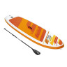 BESTWAY Набор AQUA JOURNEY, (весло, руч. насос, рюкзак, трос, плавник), 274х76х12см, 65349