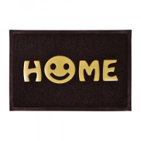 Коврик придверн. (тип Spongy) HOME 40*60см, h ворса=0,5см, коричн., порист, полимерн. 22405 Vortex