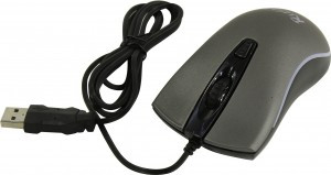 Мышь игровая проводная Smartbuy RUSH Phantom металл, провод 1,5м (SBM-713G-G)