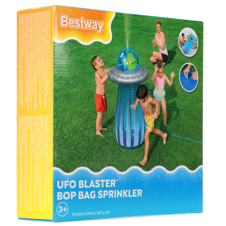BESTWAY Неваляшка-брызгалка UFO BLASTER, 61х119 см, 52731
