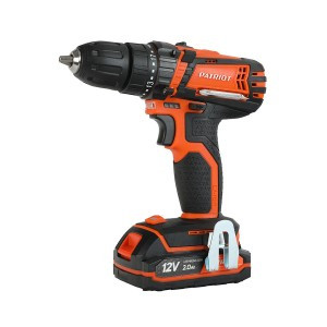 PATRIOT Шуруповерт аккум. BR 101ES, одна батарея Li-Ion, 12V, зарядка за 1 час, бита, 180201301