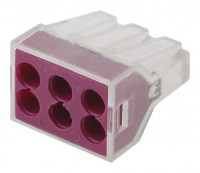 ЭРА клемма СМК 773-106 6х(1,0-2,5мм2) (уп.50шт, цена за шт)