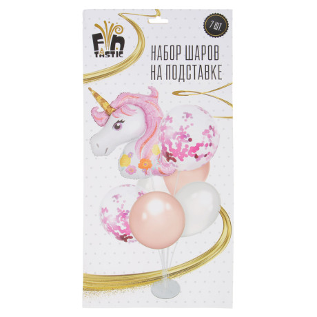 FNtastic Набор шаров 7шт на подставке, пластик, фольга, арт 8