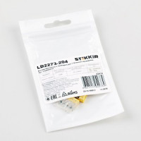 STEKKER клемма СМК LD2273-204 4x(0,5-2,5мм2) 450V 24A (уп.5шт, цена за уп.) 32414