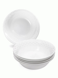 Тарелка суповая СИЛЬВЕР 19см, 800мл стеклокерамика (кратность 6шт!!!) МФК LFBW75/K2223