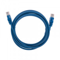 REXANT коммутац. шнур (патч-корд) U/UTP, cat5e, 2м, литой, RJ45-RJ45, LSZH, синий, 02-0104-2