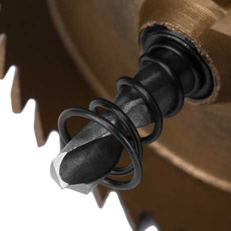 Коронка по металлу HSS, 50 мм, нитридтитановое покрытие Denzel