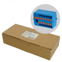 STEKKER Зажим блоч.д/распр.тока нагруз.push-in, 12т,сеч.2,5мм,690V,41А,син.LD580 PTFIX 6-12/25 49754