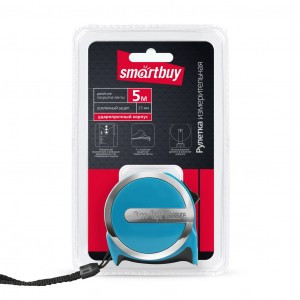 Smartbuy Рулетка 3мх16мм, пластиковый ударопрочный корпус,  усиленный зацеп SBT-MTP-316P3