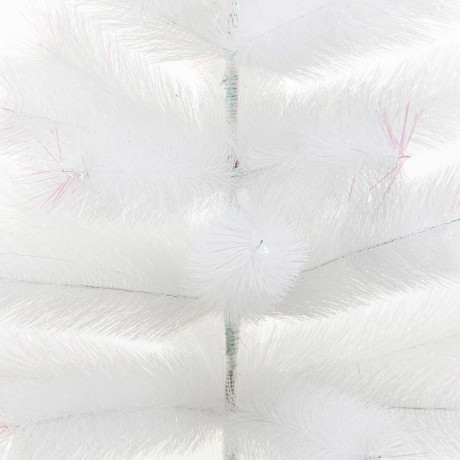 Елка HJ 90-77 90 см БЕЛАЯ С ГОЛУБЫМ 37 веток пластиковая подставка