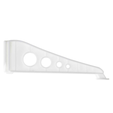 Елка HJ 90-77 90 см БЕЛАЯ С ГОЛУБЫМ 37 веток пластиковая подставка