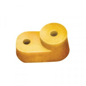 IEK угловой изолятор для  "О" шины желтый (200 штук)