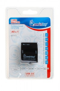 Картридер Smartbuy черный (SBR-713-K)