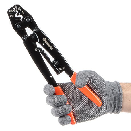 ЕРМАК Пресс-клещи усиленные для медных наконечников и гильз 270мм