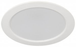 ЭРА св-к встр. св/д даунлайт 15W(1320lm) 4000K 4K (140-150)175x26 кругл. 185-265В IP40 LED 17 57423