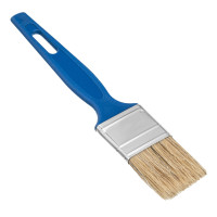 Кисть флейцевая &quot;Эксперт&quot;, 35 х 6 мм, натуральная щетина, пластиковая ручка Сибртех