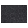 Коврик придверный, влаговпитывающий, антискользящий, SHAHINTEX ПРАКТИК Соты, 40х60, серый