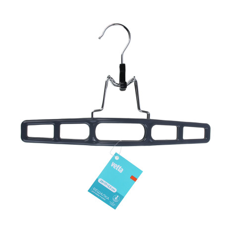 VETTA Вешалка-зажим для юбок и брюк, 28х17х3.3 см, пластик