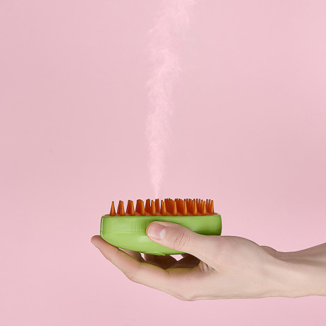 VETTA Щетка для домашних животных, ABS-пластик, силикон, 11,5х6,5 см