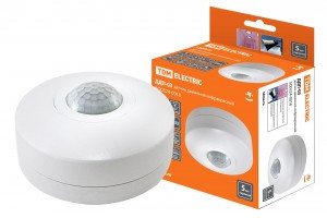 TDM датчик движения ИК потолочный ДДП-03 1200W (дальн. 6м) 120гр сбоку, 360гр сверху SQ0324-0018