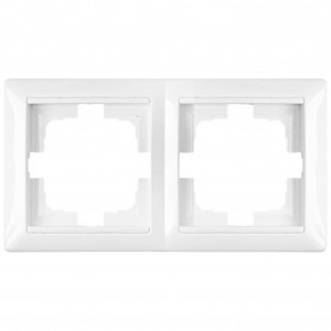Bylectrica СТИЛЬ Рамка 2 мест. белый, (ЮЛИГ.735212.215)