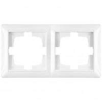Bylectrica СТИЛЬ Рамка 2 мест. белый, (ЮЛИГ.735212.215)