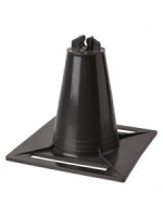 TDM Держатель для плоск.кровли универ.120х120х100мм,1 фиксатор для прута 8мм,без бетона SQ2402-3089