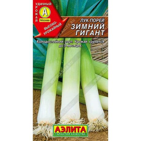Лук порей Зимний гигант Аэлита Ц