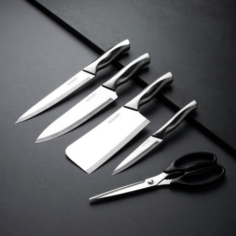 SATOSHI Саура Набор ножей кухонных 6пр, на подставке