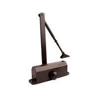 Доводчик дверной Apecs DC-20.4/100-BR коричневый, без фиксации (замена DC-24/60-80-M-BR) (t= -30°C)  \10