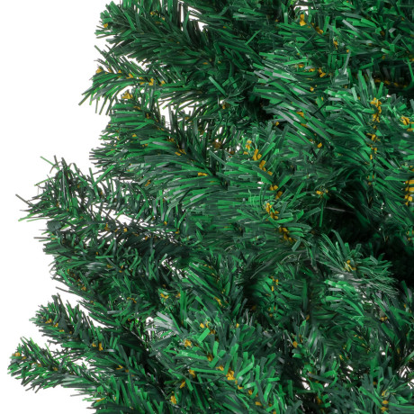 Ель 180 см, 500 веток, ПВХ, зеленая, 26-9