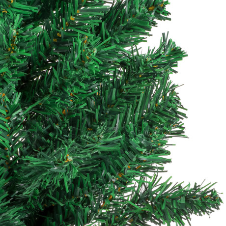 Ель 180 см, 500 веток, ПВХ, зеленая, 26-9