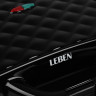 LEBEN Вафельница, 800 Вт, пластик, нерж. сталь, антипригарное покрытие