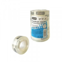 Клейкая лента канцелярская Attache Selection 19х33 кристальная 4 шт./уп. 839609