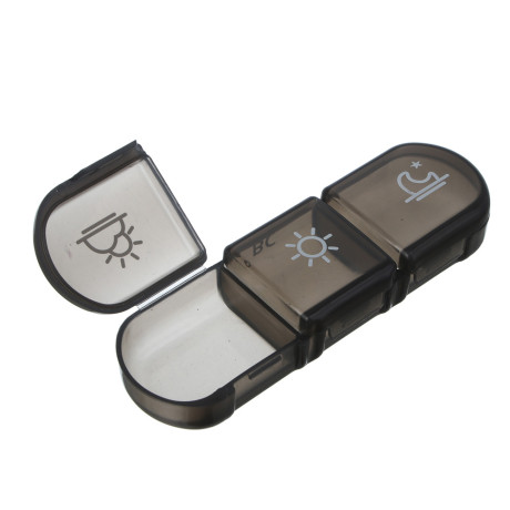 Бокс для таблеток тм VETTA, 21 ячейка, пластик, 15.6x12x4.2см