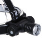 ЕРМАК Фонарь налобный, CREE XPE LED, 4 режима, 1200мАч, 8,3х3,8х7,3см, USB кабель, пластик