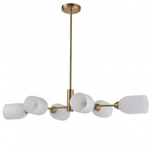 LUMION 6512/6C MODERNI LN23 латунь Люстра E14 6x40W 220V MONROE