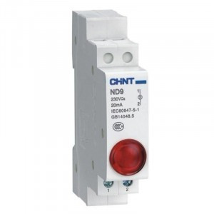 CHINT индикатор ND9-1/r красный, AC/DC 230В (LED) (R) 594113