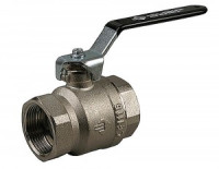 Кран шаровой ЗУБР полнопроходной &quot;мама-мама&quot;, ручка, хромиров латунь, 2&quot;