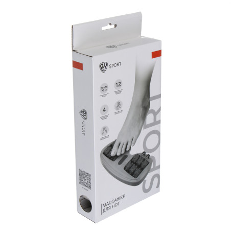 Массажер для ног тм BY SPORT, 29х15х5см, PP, 3 цвета