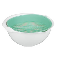 Дуршлаг с миской 2л, пластик