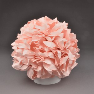 Uniel св-к декоративный E27 6W(450lm) пластик, белый/пудровый d=220, ULW-R07 T/3000K/150C/A