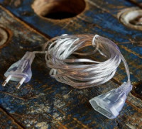 Удлинитель д/подключения гирлянд 10м, проз.провод 100W UCX-Y25/100W-1000 CLEAR Uniel