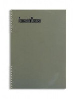 Тетрадь общая Attache,60л,клет,А4,спир,обл.мел.карт 15142