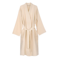 PROVANCE Монблан Халат вафельный, one size, 100% хлопок, 300гр/м2, бежевый