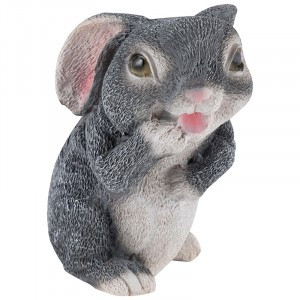 Фигурка садовая "Зайка серый" H-16см