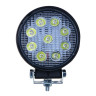NG Фара светодиодная 27W ( 9 Epistar), круглая, рассеиваемый поток, белый свет