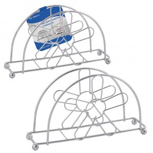 Подставка д/салфеток "Ромашка" (кратность 6шт!!!), сталь/хром проволока AN52-71 Мультидом